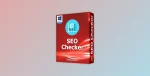 A box labeled 'SEO Checker' with the brand name 'VovSoft' written on it.