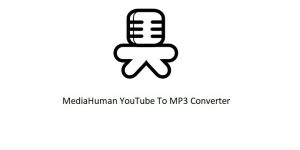 MediaHuman YouTube To MP3 Converter - A person using the software on a computer to convert YouTube videos to MP3 files.
